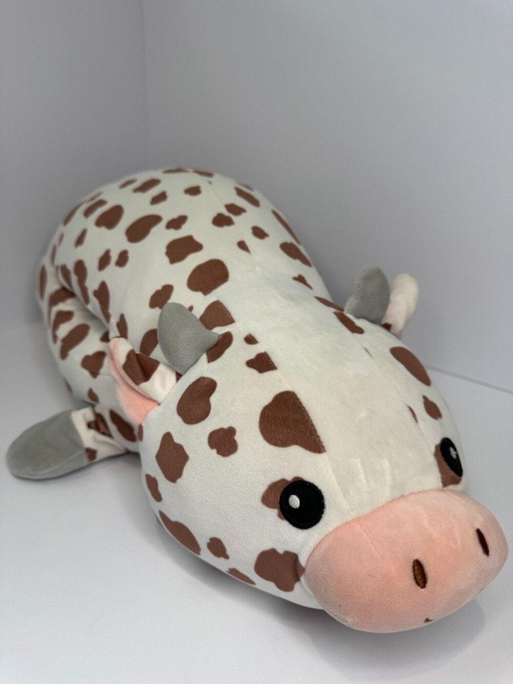 22” Hugmallow Squishmallow Spotted Cow Plush Laying Down Stuffed Animal HTF Rare